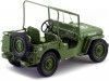Cochesdemetal.es 1944 Jeep Willys Policía Militar Verde Caqui 1:18 American Diorama 77406