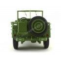 Cochesdemetal.es 1944 Jeep Willys Police militaire Green Khaki 1:18 American Diorama 77406