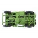 Cochesdemetal.es 1944 Jeep Willys Police militaire Green Khaki 1:18 American Diorama 77406