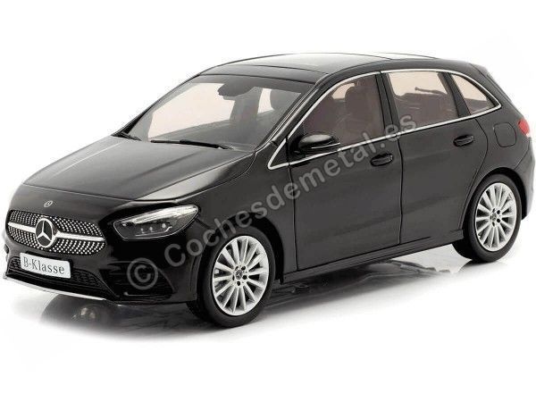 Cochesdemetal.es 2018 Mercedes-Benz Clase B (W247) Negro Cosmos 1:18 CONCESSIONNAIRE ÉDITION B66960459