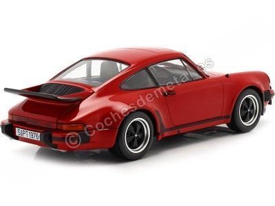 1976 Porsche 911 (930) Turbo 3.0 Rojo Indio 1:18 KK-Scale 180571 Cochesdemetal.es 2