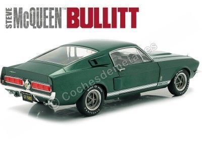 1967 Ford Shelby Mustang GT500 "Bullitt" Verde Metalizado 1:18 Solido S1802904 Cochesdemetal.es 2