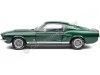 Cochesdemetal.es 1967 Ford Shelby Mustang GT500 "Bullitt" Verde Metalizado 1:18 Solido S1802904