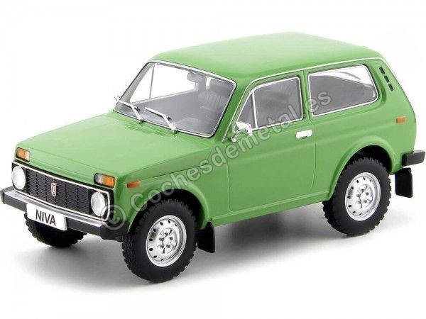 Cochesdemetal.es 1976 Lada Niva 1600 Verde Oliva 1:18 MC Group 18255