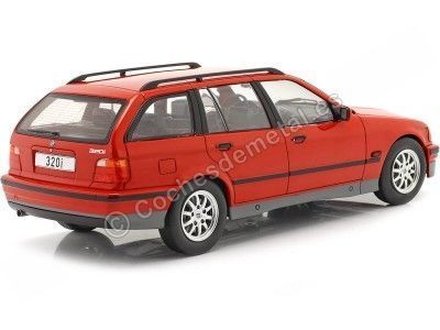 Cochesdemetal.es 1985 BMW Serie 3 (E36) Touring Rojo 1:18 MC Group 18154 2