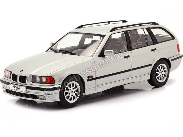 Cochesdemetal.es 1985 BMW Serie 3 (E36) Touring Gris 1:18 MC Group 18156