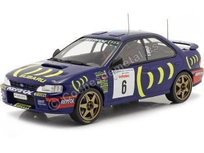 1995 Subaru Impreza 555 Nº6 Liatti/Alessandrini Rallye Tour de Corse 1:18 IXO Models 18RMC063C Cochesdemetal.es