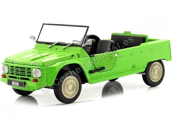 Cochesdemetal.es 1968 Citroen Mehari 4x2 Verde 1:24 WhiteBox 124079