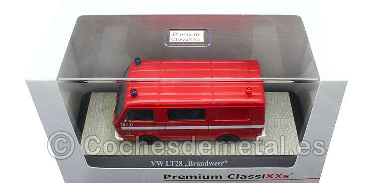 1980 Volkswagen LT28 Bomberos Rojo 1:43 Premium ClassiXXs PCL13353