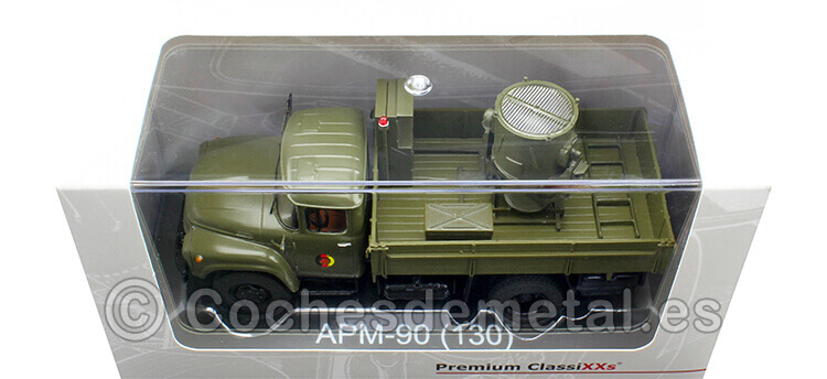 1965 Camión Militar RDA ZIL APM-90 (130) Foco Antiaereo Verde Militar 143 Premium ClassiXXs PCL47056