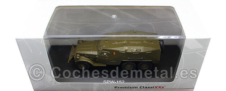 1950 Camión SPW-152 3 Ejes NVA TANK Verde Militar 1:43 Premium ClassiXXs PCL47059