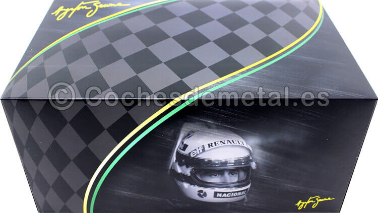 1985 Lotus 97T Ganador GP F1 Portugal Nº12 Ayrton Senna 1:18 PremiumX SEN18001