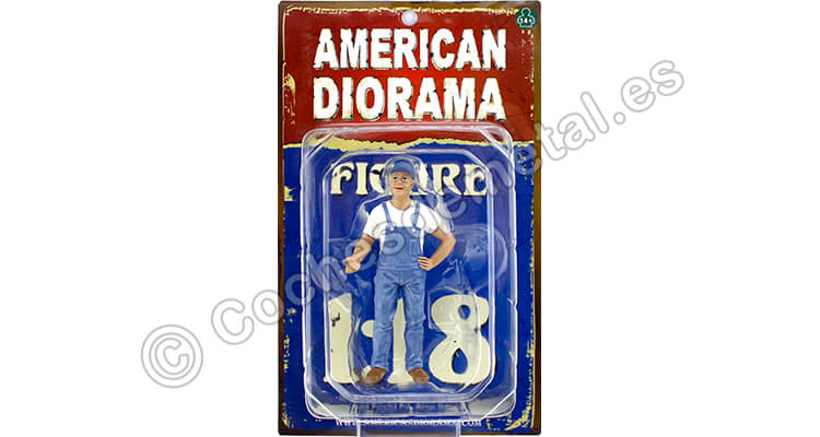 Figura de resina Bob Charlando 1:18 American Diorama 23857