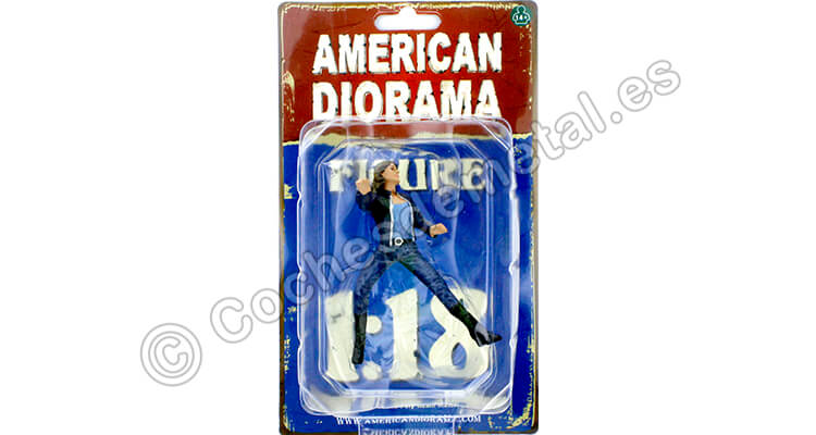 Figura de Resina Motorista Angel 1:18 American Diorama 23868