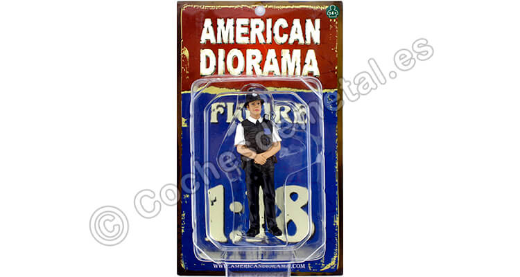 Figura de Resina Policía de Reino Unido 1:18 American Diorama 23992