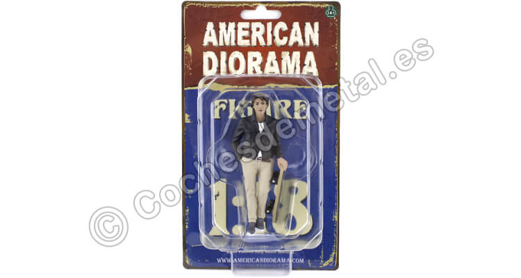 Figura de resina Skateboarder III 1:18 American Diorama 38242