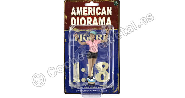 Figura de resina Skateboarder IV 1:18 American Diorama 38243