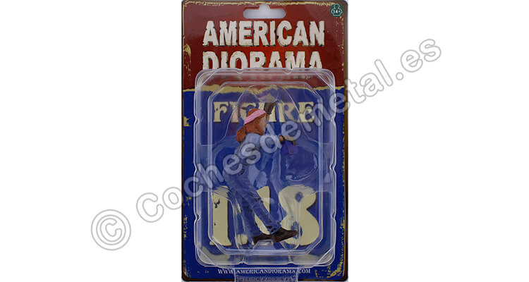 Figura de Resina Mujer Mecánico Retro II 1:18 American Diorama 38245