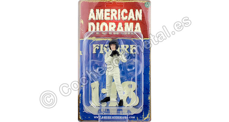 Figura de Resina Dia de Carreras Series I, Figura I 1:18 American Diorama 76283