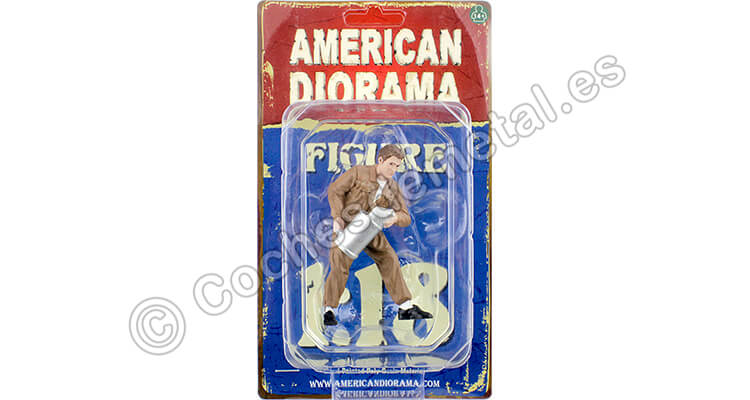 Figura de Resina Dia de Carreras Series I, Figura VI 1:18 American Diorama 76288