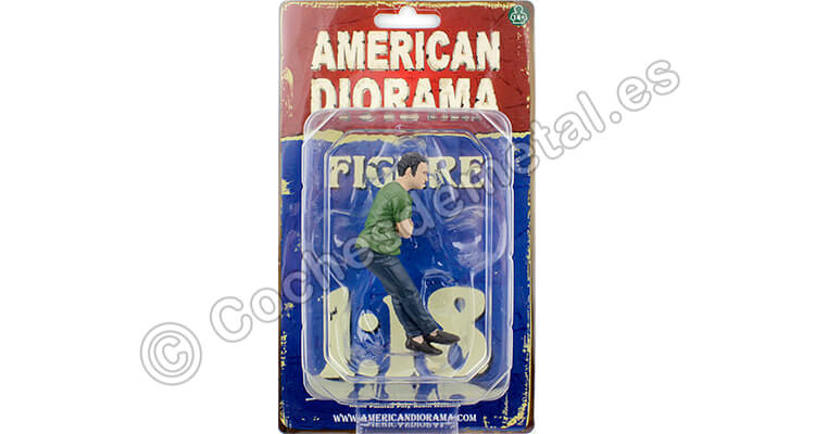 Figura de Resina Quedada Series II, Figura II 1:18 American Diorama 76290