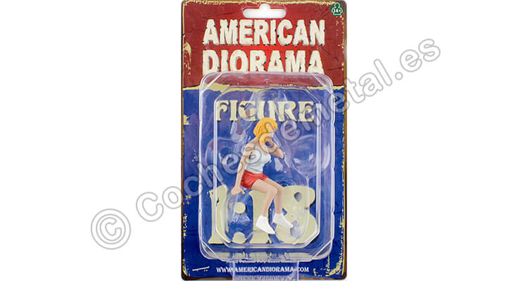 Figura de Resina Quedada Series II, Figura V 1:18 American Diorama 76293