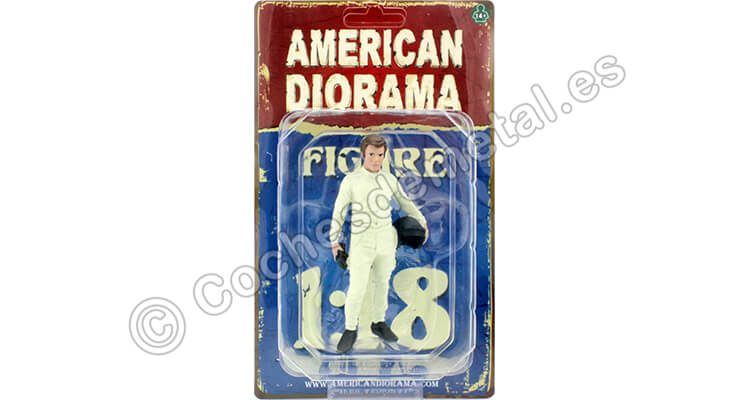 Figura de Resina Dia de Carreras Series II Figura I 1:18 American Diorama 76295