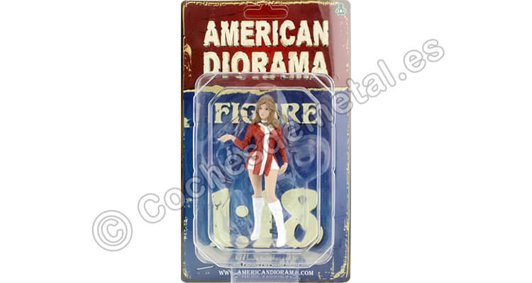 Figura de Resina Dia de Carreras Series II Figura V 1:18 American Diorama 76299