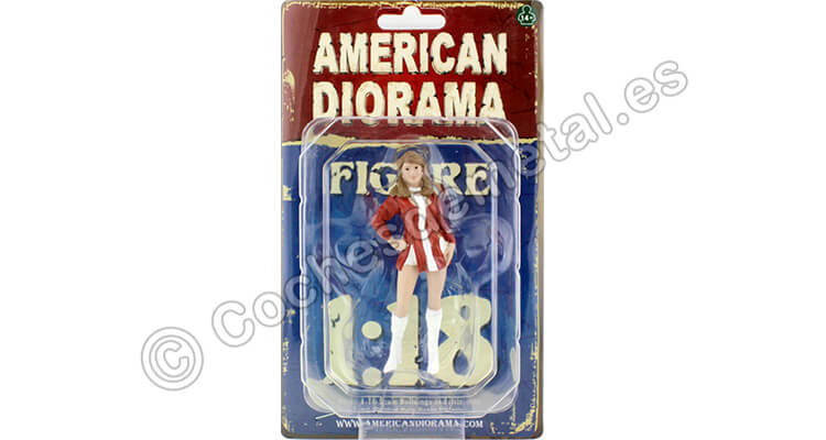 Figura de Resina Dia de Carreras Series II Figura VI 1:18 American Diorama 76300
