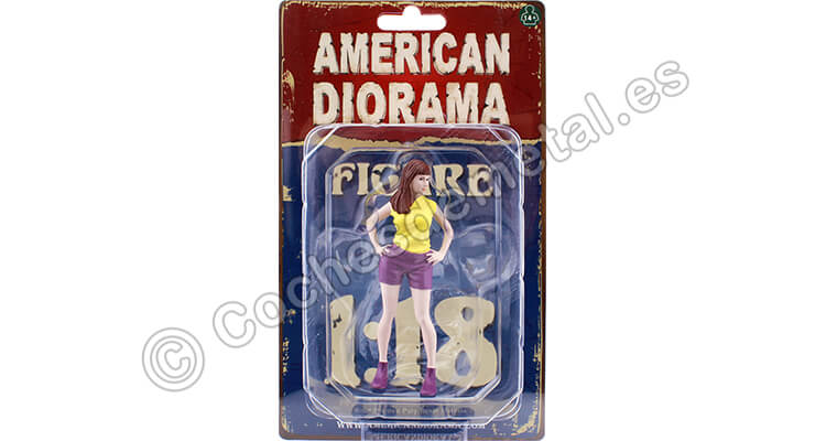 Figura de Resina Noche de Chicas, Cara 1:18 American Diorama 76303
