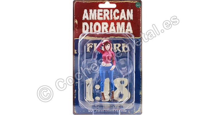 Figura de Resina Noche de Chicas, Jessie 1:18 American Diorama 76306