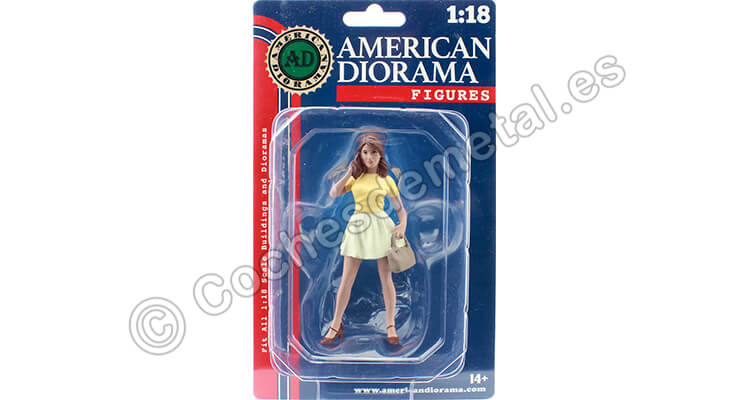 Figura de Resina En el Concesionario, Cliente II 1:18 American Diorama 76309