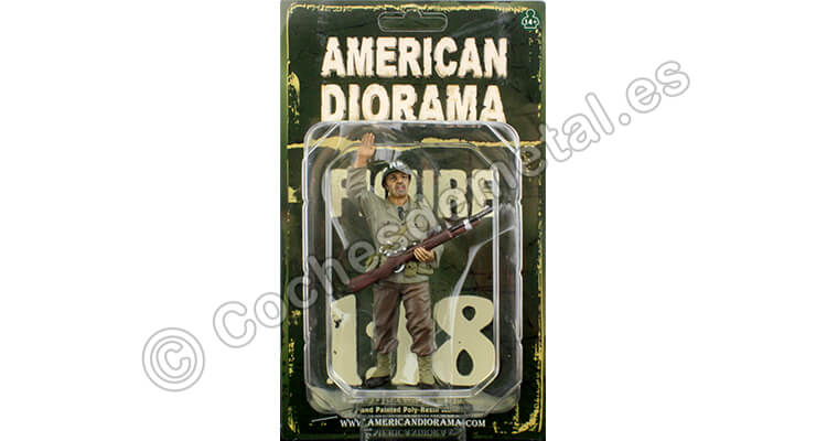 Figura de Resina WWII US Policía Militar Figura I 1:18 American Diorama 77414