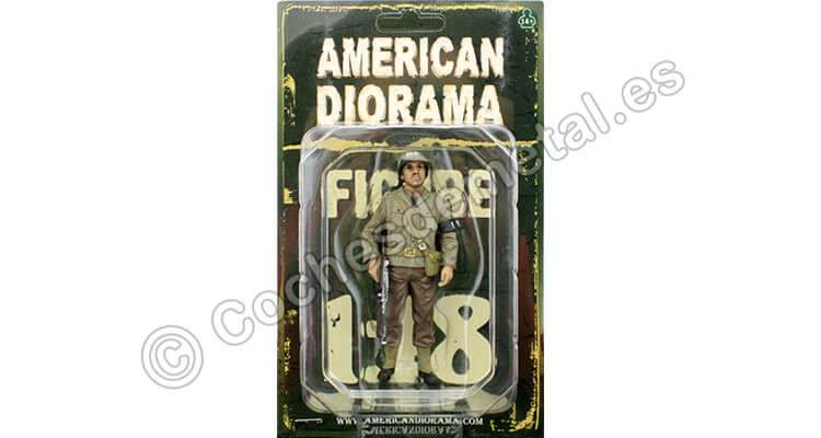 Figura de Resina WWII US Policía Militar III 1:18 American Diorama 77416