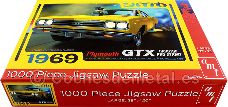 1969 Plymouth GTX Hardtop Puzle de 1000 Piezas