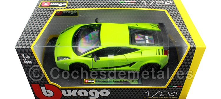 2007 Lamborghini Gallardo Superleggera Verde 1:24 Bburago 22108