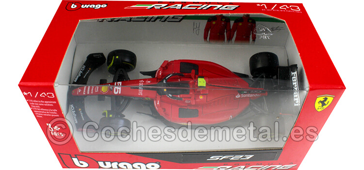 2023 Ferrari SF-23 F1 Nº55 Carlos Sainz Scudería Ferrari 1:43 Bburago 18-36836S