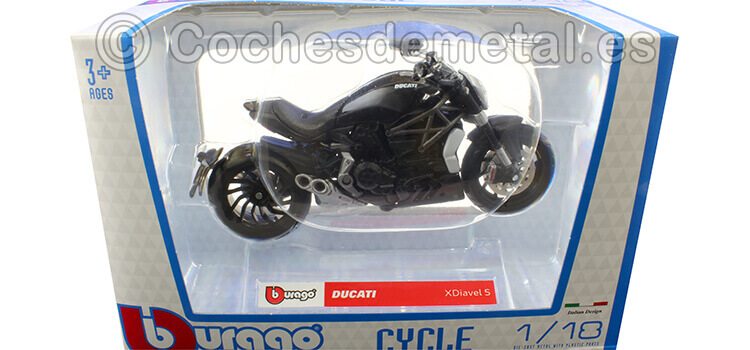 2021 Ducati Xdiavel S Negra 1:18 Bburago 51000