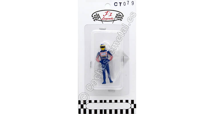 2021 Figura Fernando Alonso Piloto F1 Equipo Alpine 1:43 Cartrix CT079