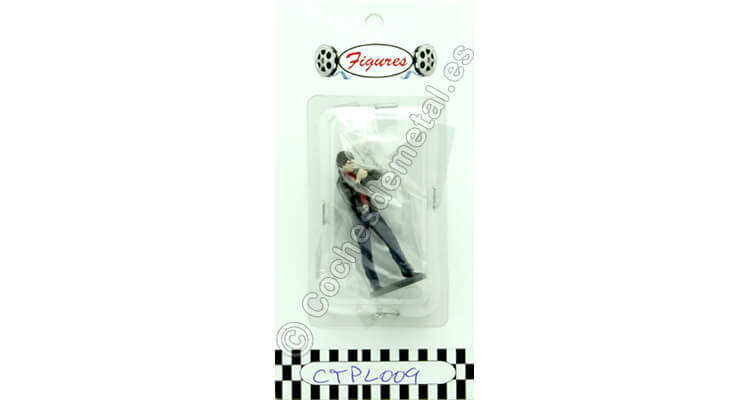 Figura de Resina Michel Knight KITT: El Coche Fantástico 1:43 Cartrix CTPL009