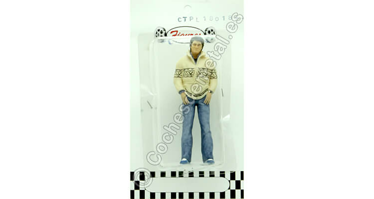 Figura de Resina David Starsky Starsky & Hutch 1:18 Cartrix CTPL18018