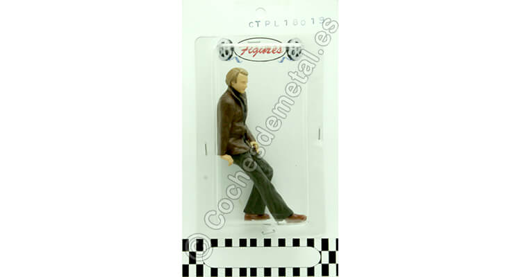 Figura de Resina Kenneth Hutchinson Starsky & Hutch 1:18 Cartrix CTPL18019