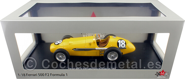 1953 Ferrari 500 F2 Nº18 J. Swaters Ganador Internacional Carrera d...
