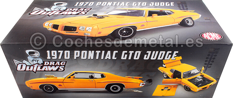 1970 Pontiac GTO Judge Drag Outlaws Amarillo 1:18 ACME GMP 1801215
