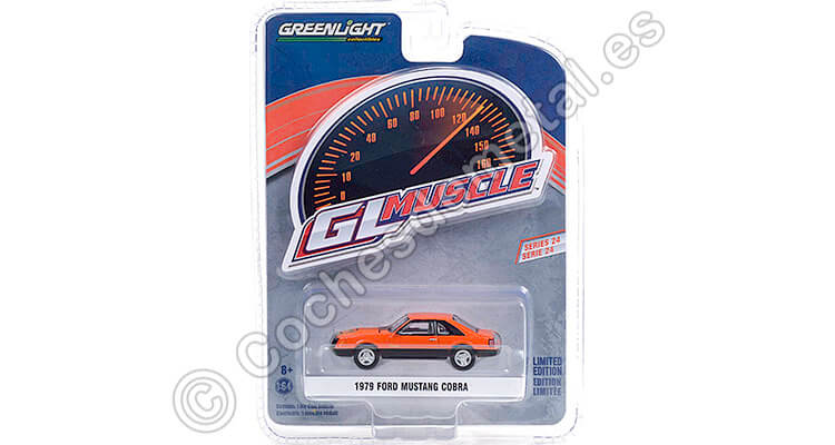 1979 Ford Mustang Cobra GL Muscle Series 24 1:64 Greenlight 13290C