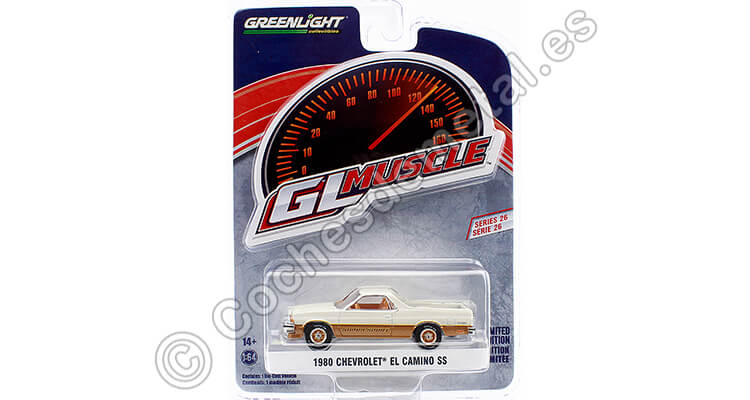 1980 Chevrolet El Camino SS GL Muscle Series 26 1:64 Greenlight 13310C