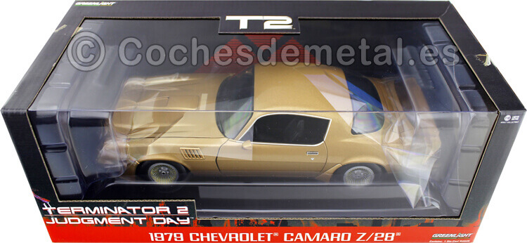 1979 Chevrolet Camaro Z28 Terminator 2 Judgment Day GoldBrown 1.18 GreenLight 13573
