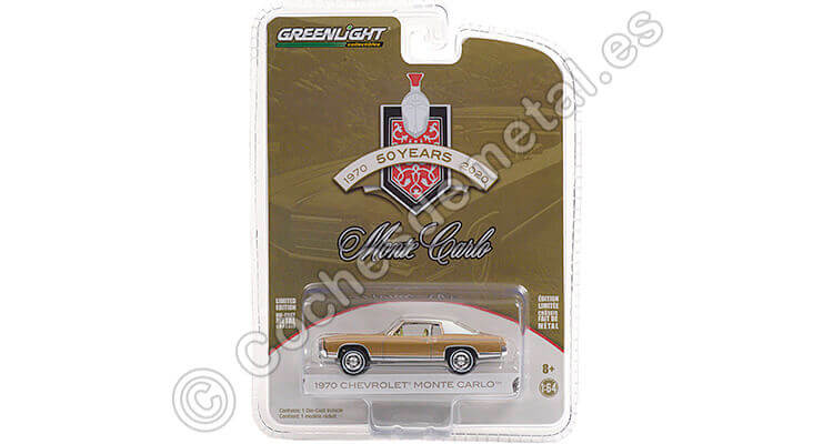 1970 Chevrolet Monte Carlo Anniversary Collection Series 12 1:64 Greenlight 28060B