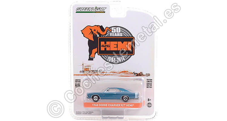 1968 Dodge HEMI Charger R/T 426 Anniversary Collection Series 12 1:64 Greenlight 28060ED
