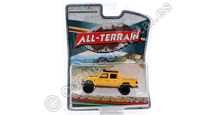2020 Jeep Gladiator with Off-Road Parts All-Terrain Series 12 1:64 Greenlight 35210D